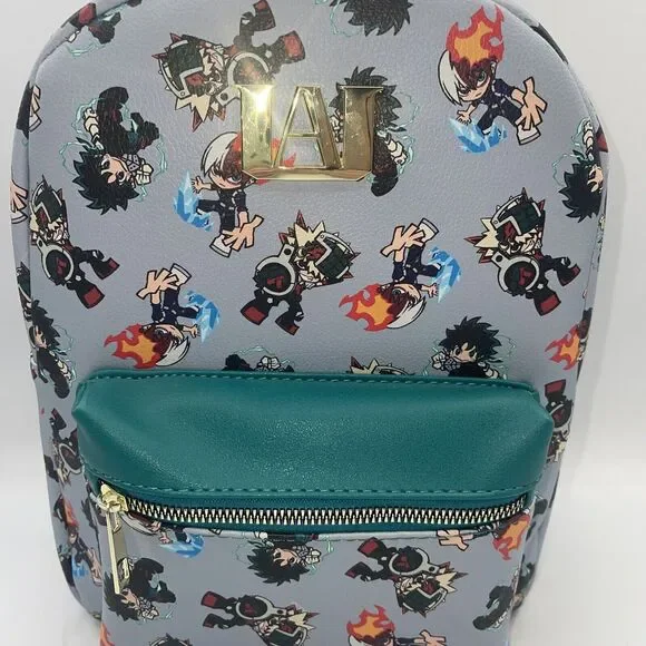 My‎ Hero Academia Chibi Character Mini Backpack Multicolor - Picture 2 of 8